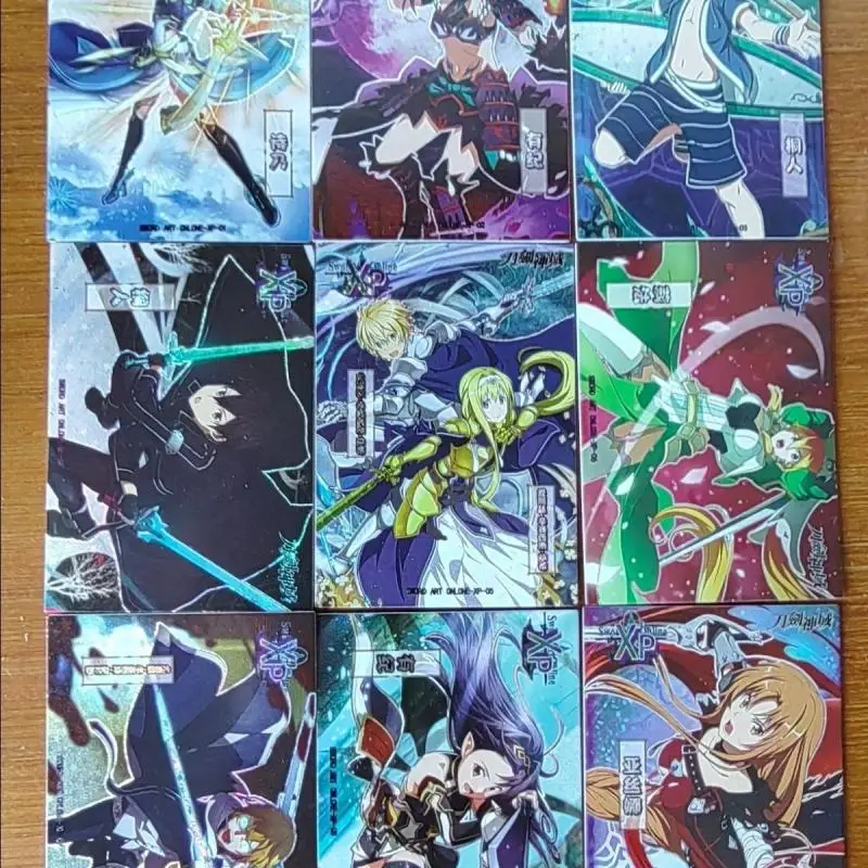 Historia bogini Sword Art Online karta LP KP Kirigaya Suguha yuki Asuna Shinozaki Rika kolekcja zabawki dla chłopca urodzinowy prezent świąteczny