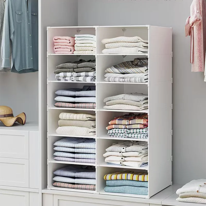 Creative Storage Cabinet Assembly Minimalist Storage Cabinet Clothes And Miscellaneous Items Storage Wardrobe Simple Wardrobe image 3