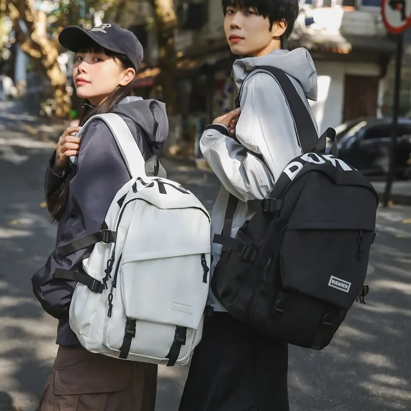 ins-backpack-for-men-simple-versatile-large-capacity-casual-travel-backpack-for-women-middle-school-double-shoulder-bags-on-sale