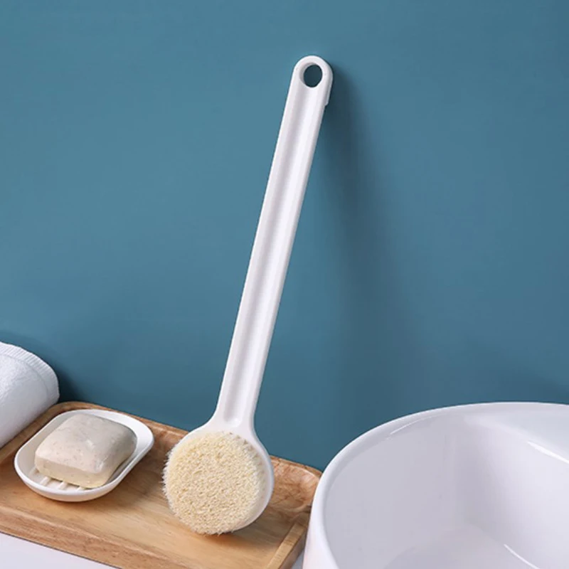 1PC New Bath Brush Long Handle Exfoliating Scrub Skin Massager Exfoliation Bathroom Brush Back Body Bath Shower Cleaning Brushes