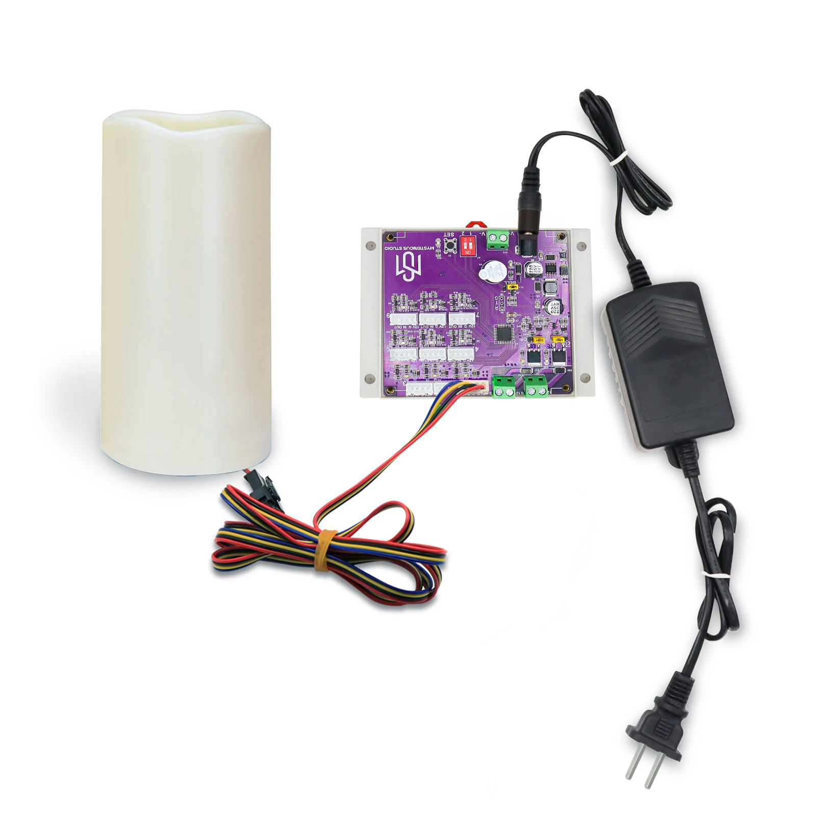 Mystery Studio Escape Room Prop Big Candle Order Blowing Out Edition 1987 super