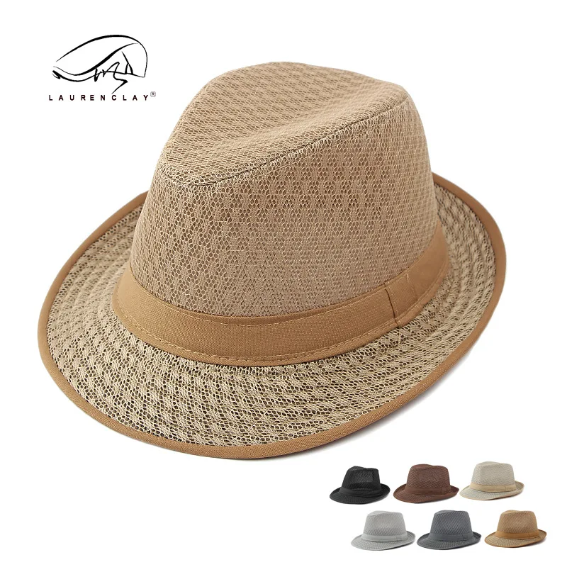 

Hat Summer Full Net Breathable Sun Protection Sun Hat Beach Top Hat Middle-aged And Elderly People's Hats Casual All-match