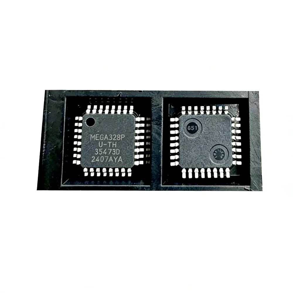 5pcs/Lot ATMEGA328P-AU MEGA328P-AU MEGA328P 328P TQFP-32 32TQFP 8-bit microcontroller IC chip New Original