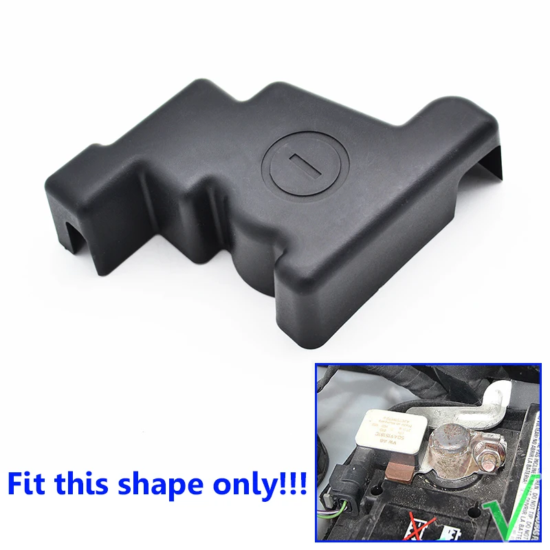 Battery Batteries Negative Electrode Pole Terminal Cover Tray For Skoda KODIAQ VW Golf 7 MK7 Passat B8 variant Estate 2013-2018