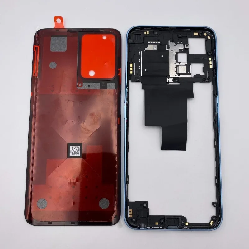 Back Cover Battery Door Housing Bezel + Middle Frame for Realme 9 Pro RMX3471 RMX3472