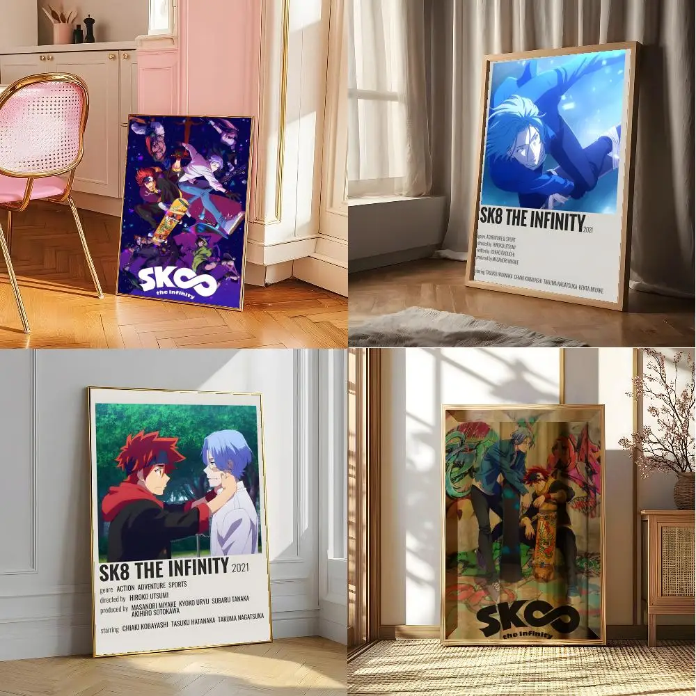S-sK8 The I-infinity Anime Poster Posters Sticky Vintage Room Home Bar Cafe Decor Kawaii Room Decor
