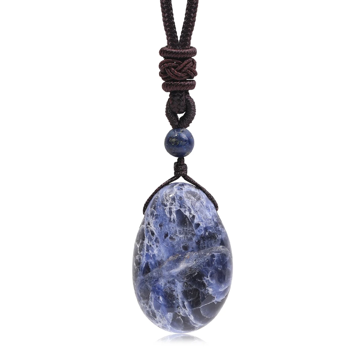 Natürliche Edelstein-Halskettenanhänger aus Amethyst, Rosenquarz und Klarquarz für Männer und Frauen, Gesundheits- und Wohlstands-Schmuck – Detail 31