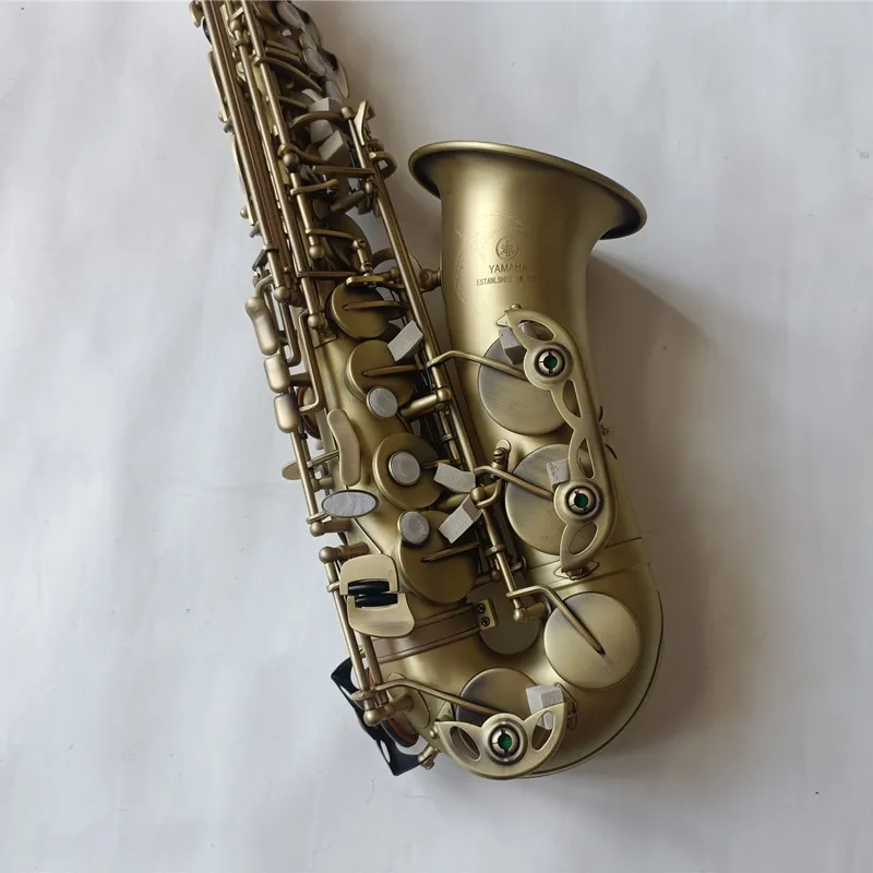 

Alto Saxophone Reference 380 Antique Copper Plated E-flat Professional Musical Instrument With Mouthpiece Reed Neck Free Ship