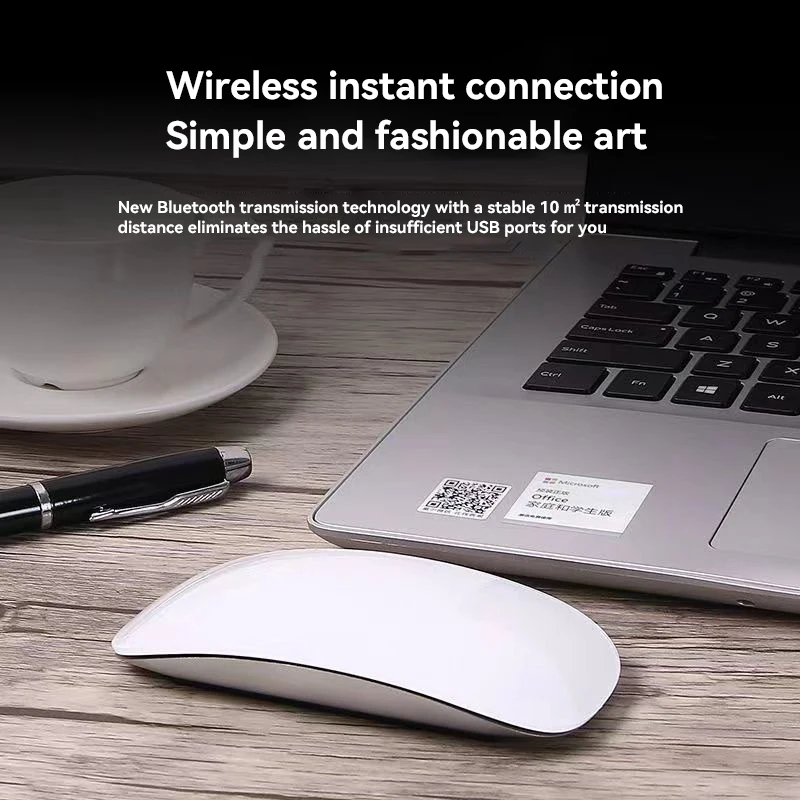 For APPLE Multi-Touch Surface Magic Mouse Bluetooth 5.0 Wireless Mouse For Macbook Pro Air Mini Laptop Mobile Tablet PC iPad