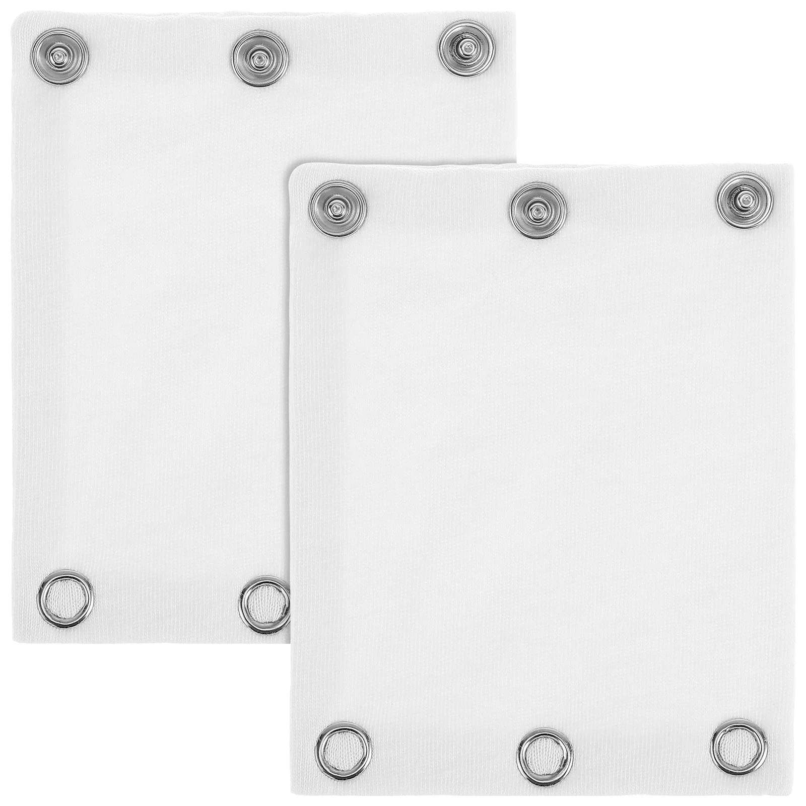 

1 Pair Baby Bodysuit Extender Double Layer Rectangle Jumpsuits Romper Snap Infant Toddler Girl Boy Clothing Accessory