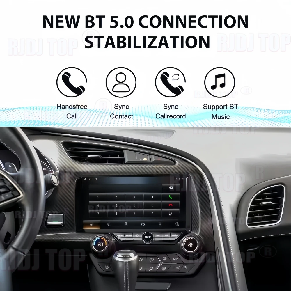 

Мультимедийный Android-плеер Carplay для Chevrolet Corvette C7 Stingray 2013-2020, автомобильная магнитола, GPS-навигация, головное устройство