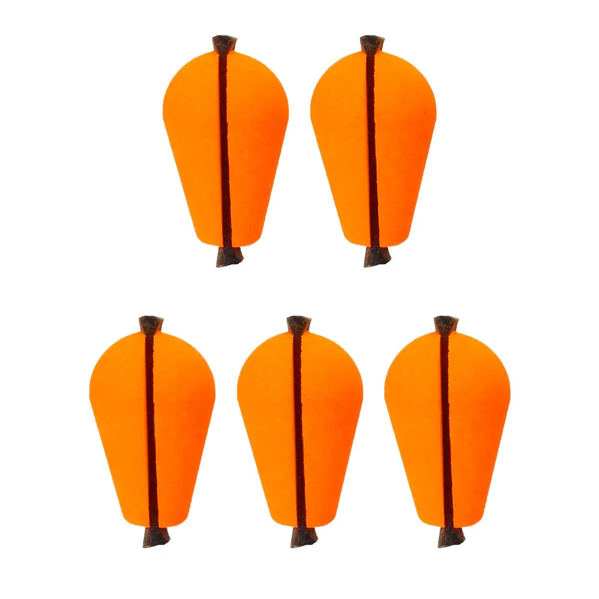 

5Pcs Fishing Floats High Visibility Buoyancy Indicators Airlock Fly Fishing Durable NonFading EasyRemove