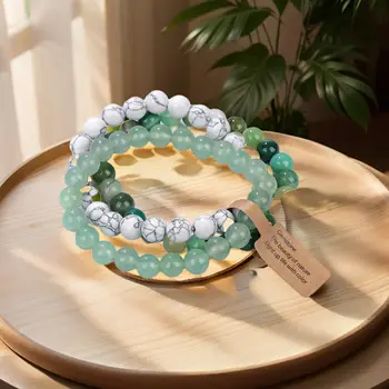 8 best sales Pulseiras de cristal em atacado - №7