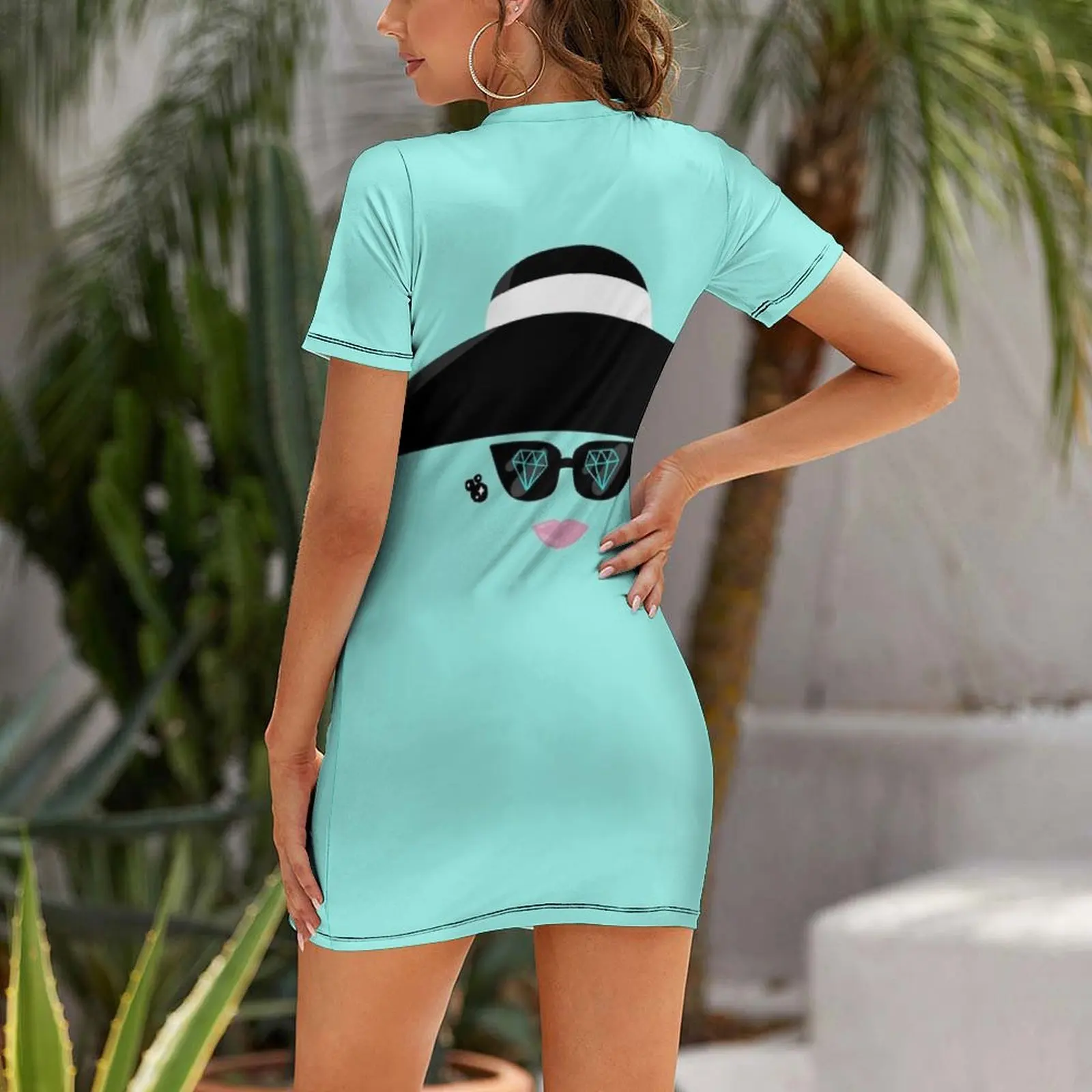 Holly Golightly Big Hat Short Sleeved Dress Party dresses dress for women 2025 summer dress daily