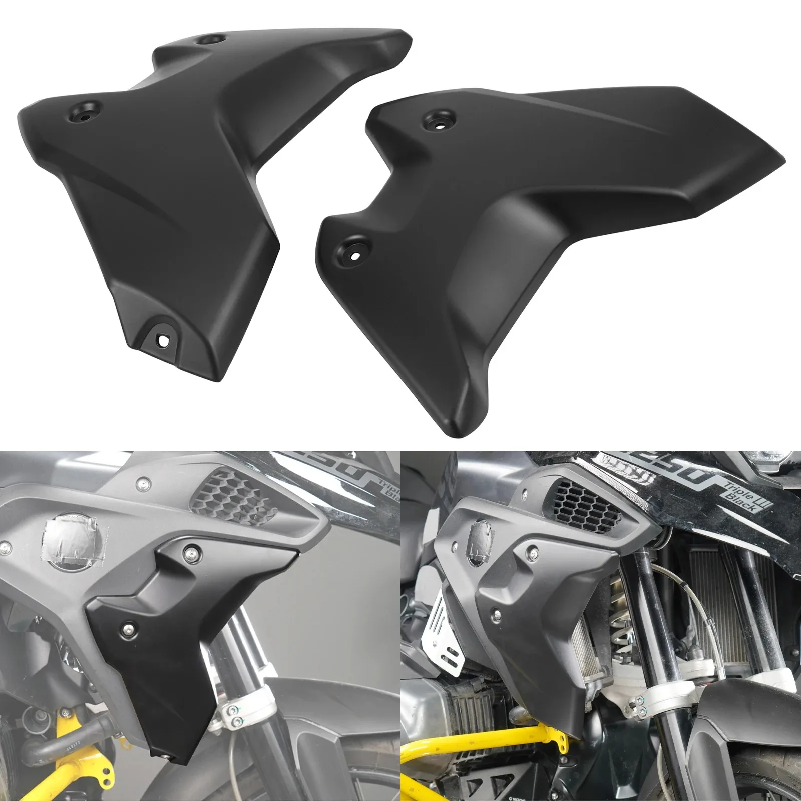 

Motorcycle Frame Side Fairing Radiator Cowl for BMW R1250GS R1250 GS R 1250 GS 2019 2020 2021 2022 2023