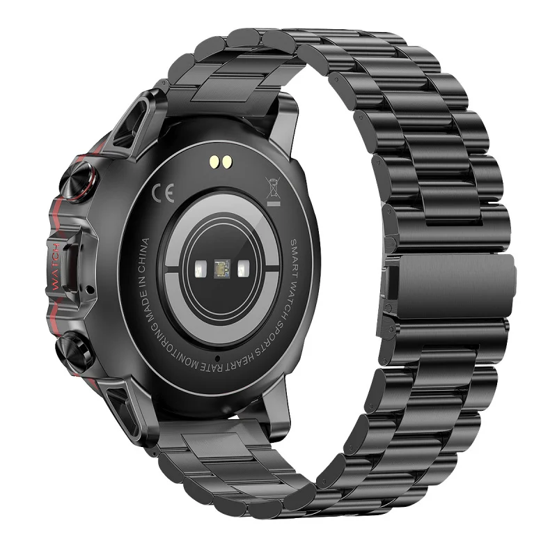 Borderak56-reloj deportivo para hombre, accesorio de pulsera resistente al agua con pantalla, modo Fitness, llamadas al aire libre