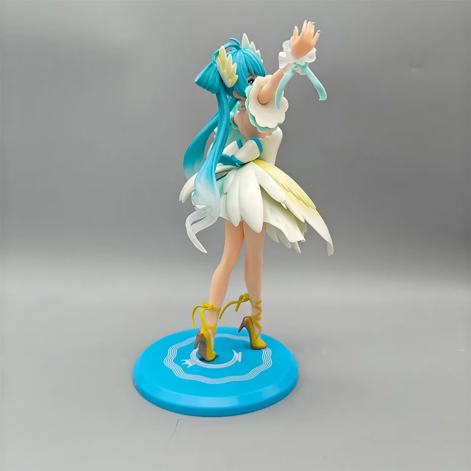 Neue edle und elegante Schwan Ballett Hatsune Miku PVC Charakter Modell Ornament Animation Sammler Statue Desktop Dekoration – Detail 4