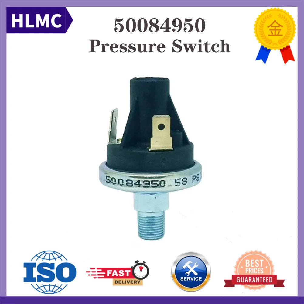 

Construction Machinery Parts Pressure Switch Sensor 50084950 Fits for Excavator 58PSI