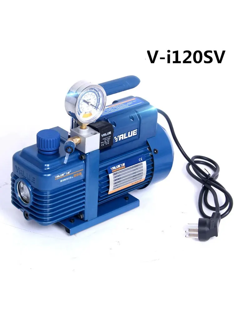 

220V 180W V-i120SV New Refrigerant Vacuum Pump Air Conditioning Pump Vacuum Pump for R410A R407C R134a R12 R22