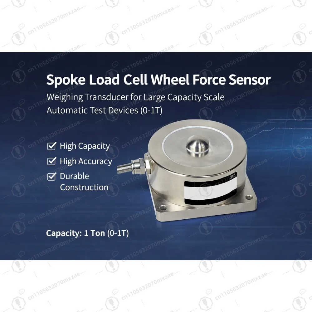 

Spoke Load Cell Wheel Force Snesor Weighing Transducer for Large Capacity Scale Automatic Test Device 1T-10T