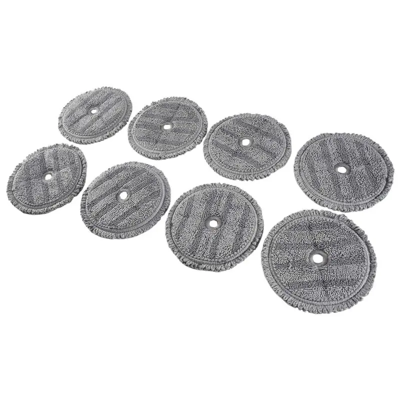 

AED2-8 Pcs Mop Pad For Steam Mop Microfiber Cleaning Cloth Replacement For Steam Mopping Accessories