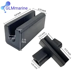 Transom Saver Support and Trailering Motor Locks Single Ram Outboard for Yamaha Mercury Evinrude Johnson Honda Tohatsu Rubber