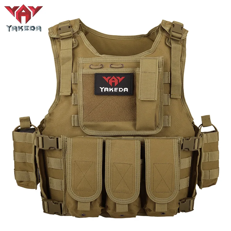 Chaleco táctico Yakeda multifunción camouflage – Resistente para entrenamiento outdoor - imagen 5