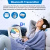 ポータブル CD プレーヤー Bluetooth スピーカー ステレオ CD プレーヤー LED スクリーン 壁掛け可能な CD 音楽プレーヤー IR リモコン付き FM ラジオ 3