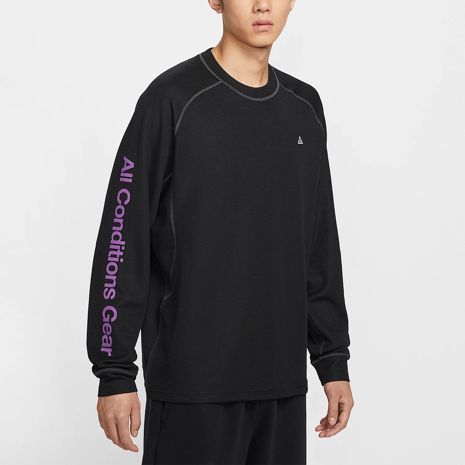 Nike genuine Dri FIT ADV men's sun protection retro long sleeved T-shirt IB3697-010