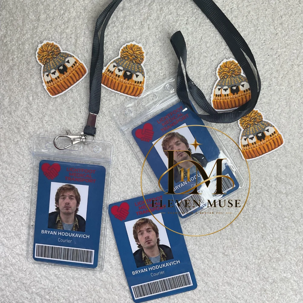 Bryan Hodukavich Movie-Accurate ID Badge | Resident Evil 2026 | Lightfoot Medical Transport Cosplay