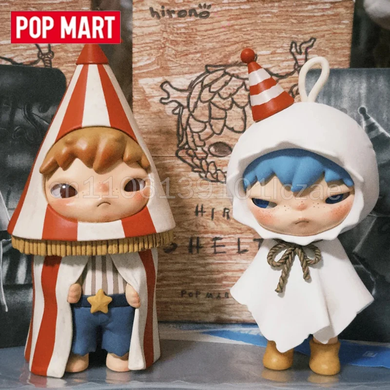 POPMART Hirono Shelter Series Blind Box Figurka Hirono z anime z funkcjami magnetycznymi, ekskluzywna dekoracja domu, prezent na Boże Narodzenie, zabawka