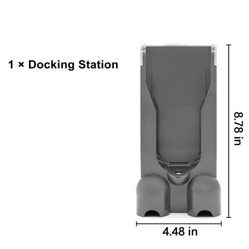 A50Q Wall Mount Charging Dock for Dyson V10 SV12 Cordless Vacuum, Punch-Free Holder Bracket Accessories, Save Space
