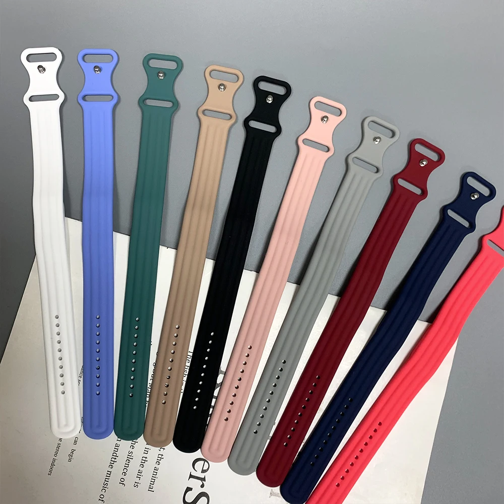 Silicone Wristband For Fitbit Air Fitness Tracker Sport Strap Bracelet Correa Accessories For Google Fitbit Air active loop Band