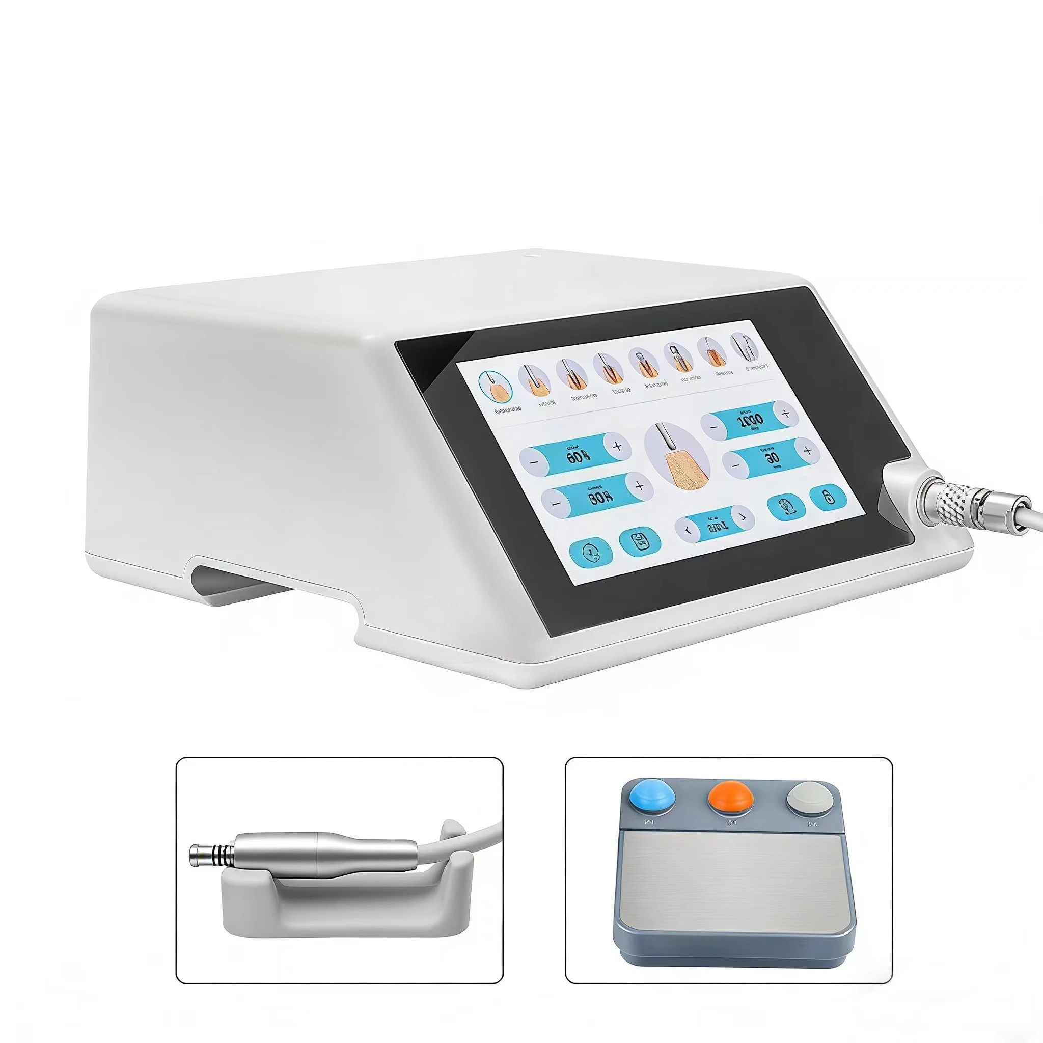 

Стоматологический имплантологический мотор с большим сенсорным LED-экраном, крутящим моментом 5-80 Н·см, для оральных и хирургических имплантаций