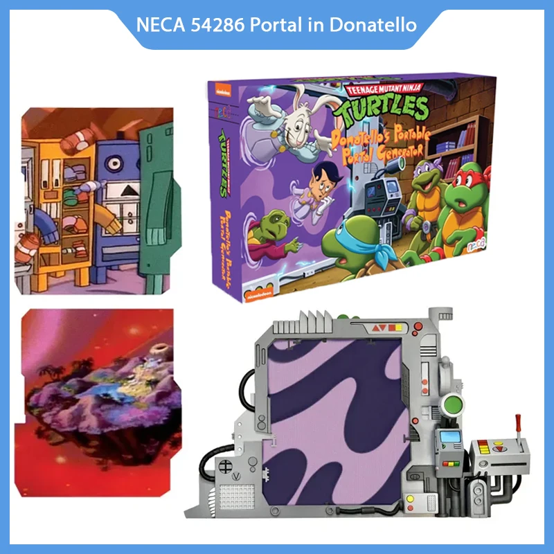 

В наличии Neca 54286 Portal In Donatello, экшн-фигурка, модель игрушки, фигурка Neca, коллекция кукол, статуя, детская игрушка в подарок