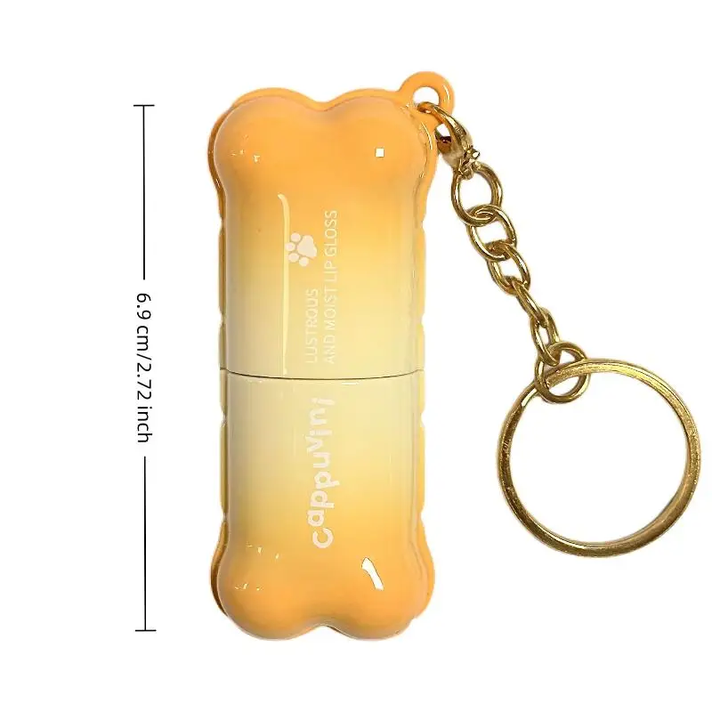 1Pc Cappuvini Glass Lip Glaze – Lucidalabbra cosmetico effetto specchio, idratante, volumizzante, a lunga durata, resistente all'acqua