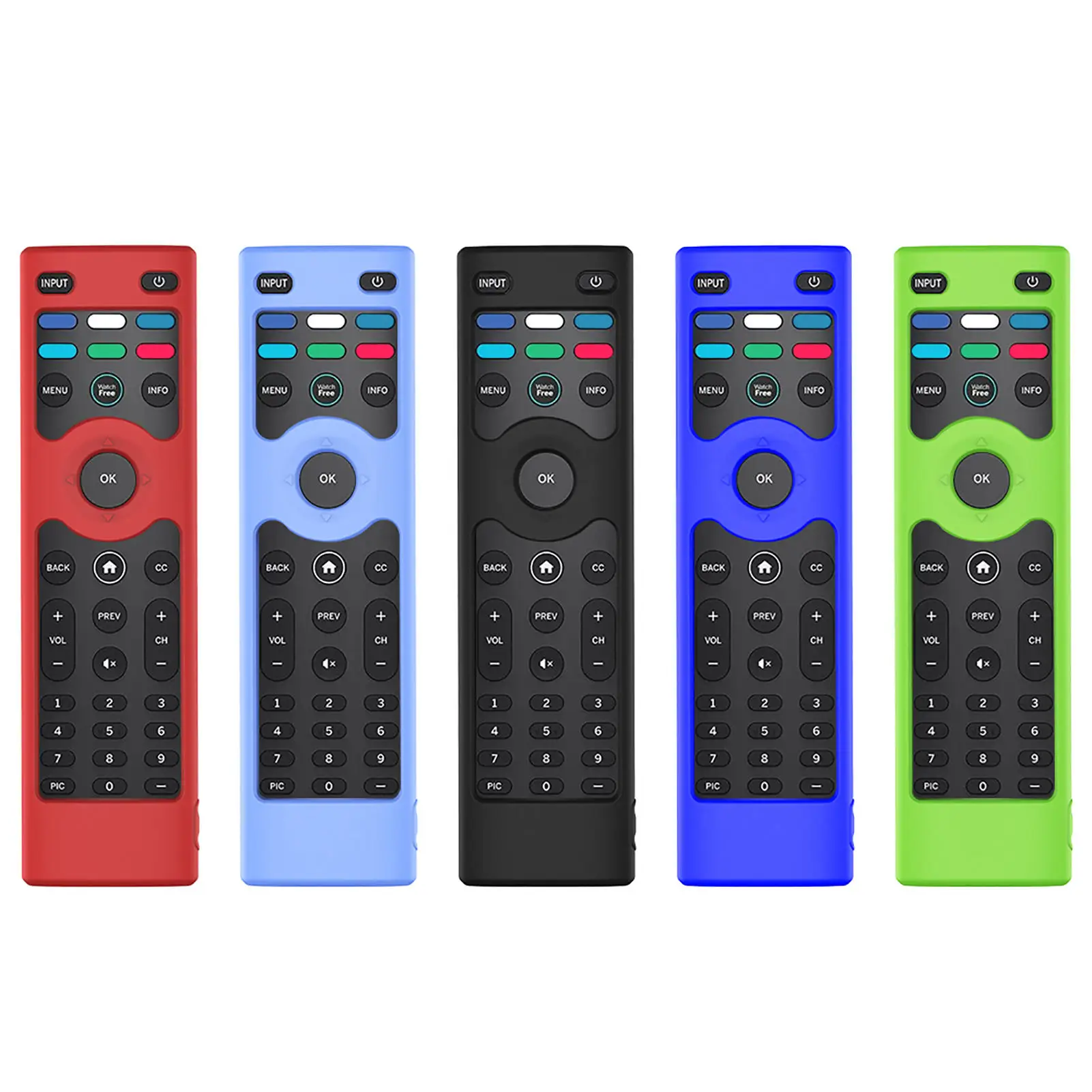 Protective Cover ForVizio XRT140 TV Soft Silicone Skin Remote Control Case Waterproof Shockproof Remote Control Case