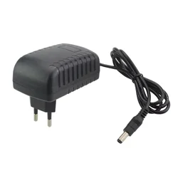 12 V UE Adapter wtyczka zasilania AC100-240V do źródła zasilania DC12V ładowarka 12 woltów 1A konwerter transformatora zasilania