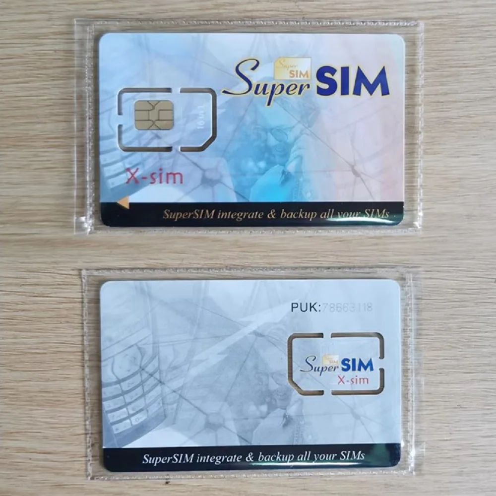 6 In 1 Max Sim Kaart Mobiele Telefoon Super Kaart Back-Up Mobiele Telefoon Accessoire 8.5X5.4X0.1 Cm