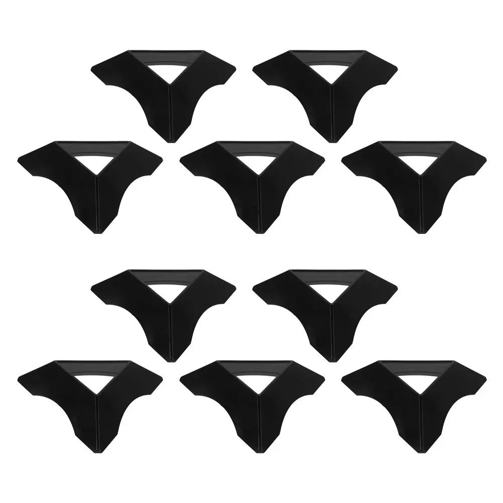 

10 Pcs Cubes Base Frames Crystal Display Stand Clear Storage Stands ABS Pedestal Holder