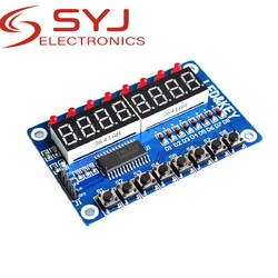 1 pz TM1638 modulo Display chiave per AVR Arduino nuovo tubo LED digitale a 8 Bit a 8 Bit WAVGAT