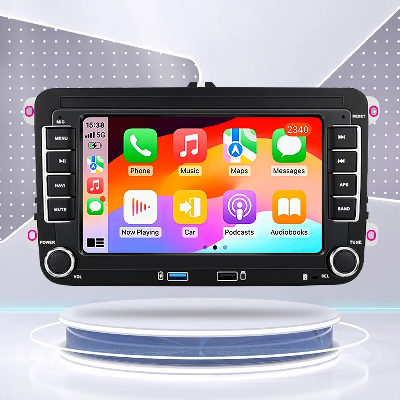 

7" Android 12 For VW Volkswagen Golf GTI Golf Passat B6 B7 Polo Jetta Car Radio Player Autoradio Navi Carplay 2Din Fast charging