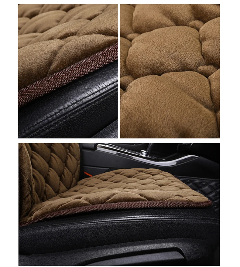 Universal Car Front Seat Covers Protector Cushion Mat For Land Rover Evoque Discovery LR3 LR4 LR5 Freelander 2 Range Rover Disco