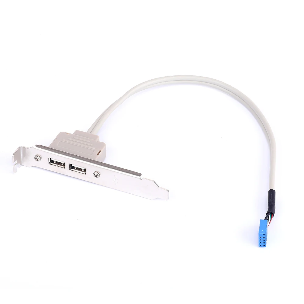 Motherboard Extension Cord Usb2.0 Add Computer Usb Interface 2 Usb Interface Double Port Usb Expansion Baffle Baffle Wire