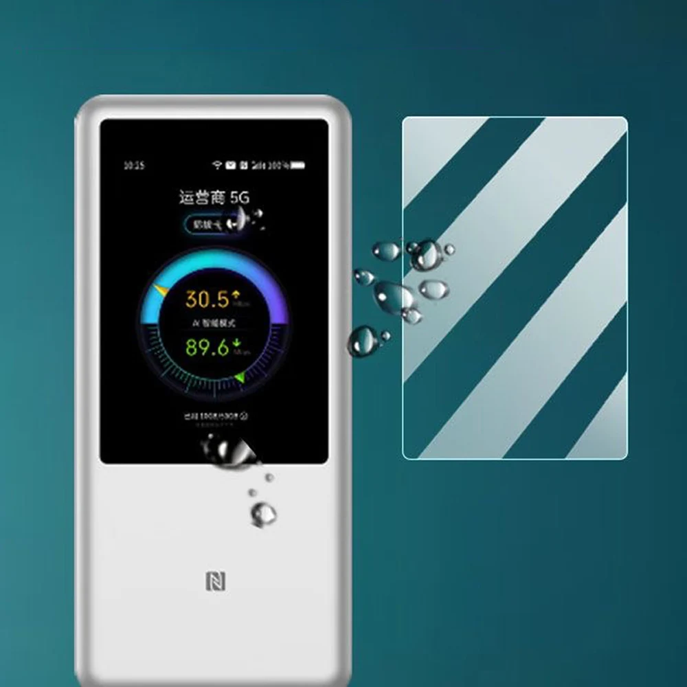 Kratzfeste 9H Premium Schutzfolie aus gehärtetem Glas für ZTE U60 Pro MU5250 5G Pocket WIFI Router