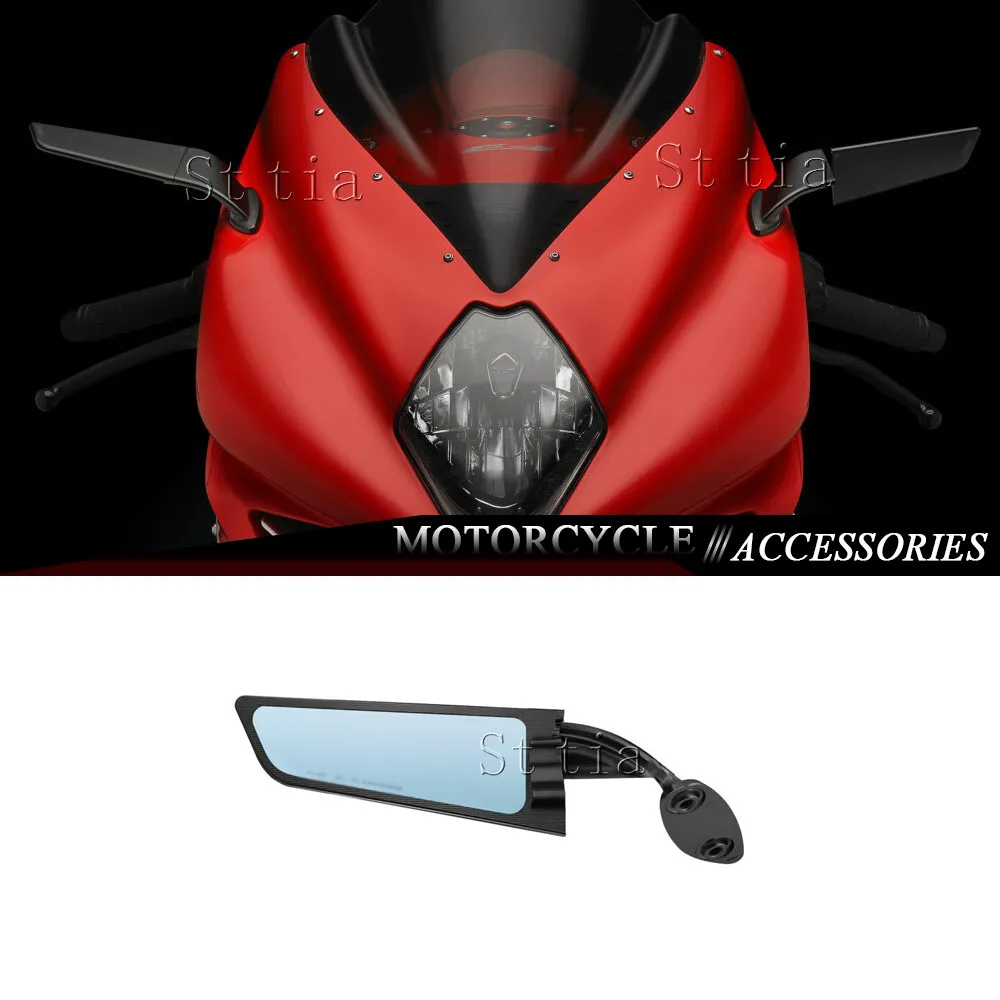 

Motorcycle New Aluminum Adjustable Rearview Mirrors New For MV Agusta F3 800 RR 800 RC 800 R 2017-2025 800 ABS Rear View Mirror