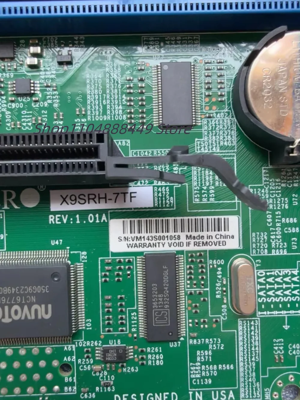 X9SRH-7TF اللوحة الأم للكمبيوتر الصناعي