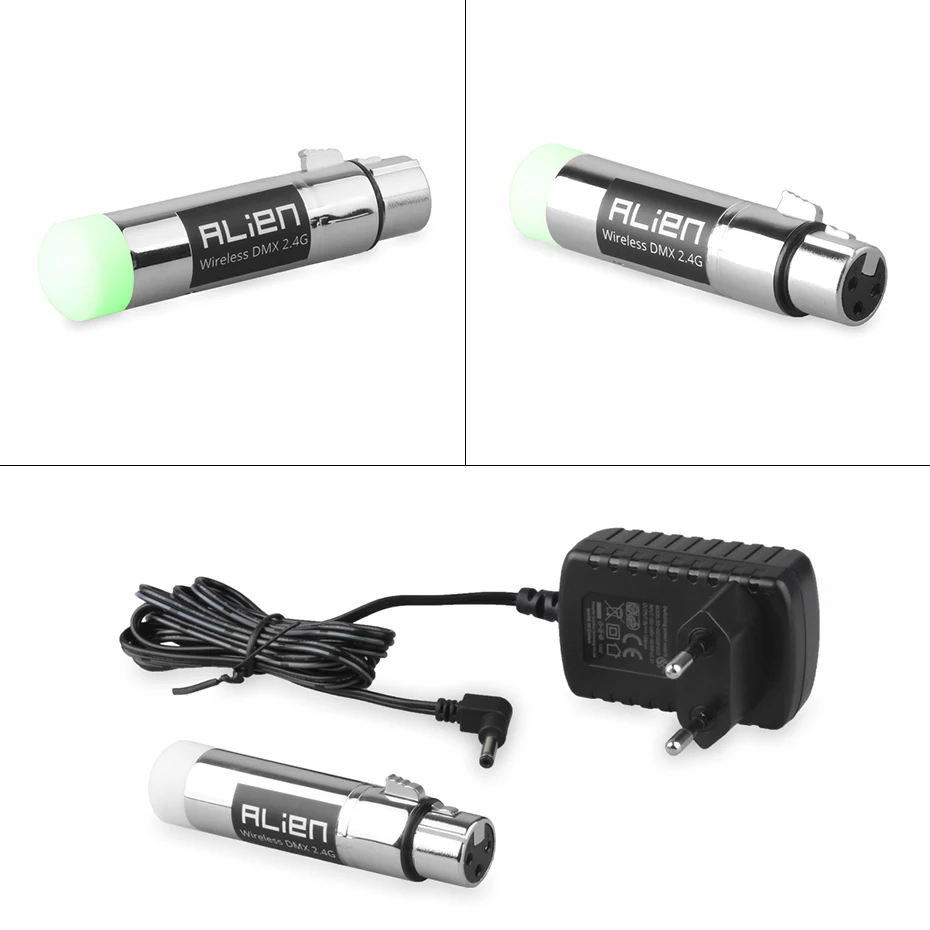 ALIEN DMX 512 Dfi DJ диско 2,4 ГГц беспроводной передатчик приемник 400 м контроллер для вечеринки музыкального клуба DMX светодиодные сценические