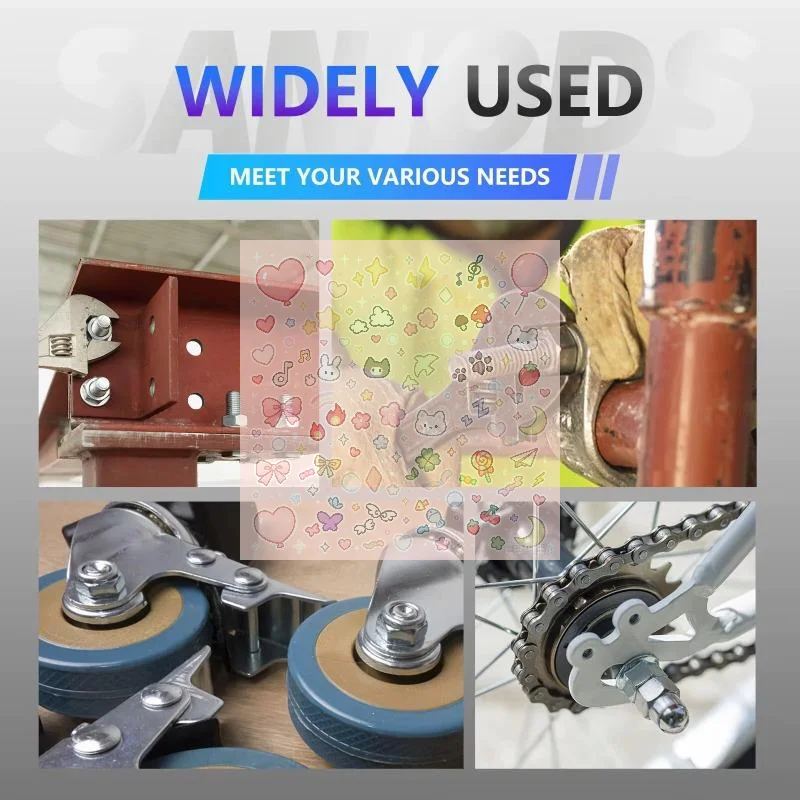 1080Pcs 304 Stainless Steel Flat Washers Assortment Set Multiple Sizes M2-M12 Specification Gaskets Anti-rust Craft Tool
