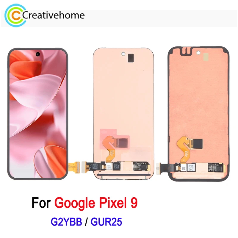 

6,3-дюймовый OLED ЖК-экран для Google Pixel 9 G2YBB GUR25, дигитайзер сенсорного экрана телефона, запасная часть для ремонта